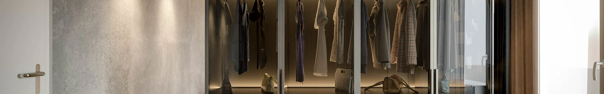 Garderoba z ubraniami